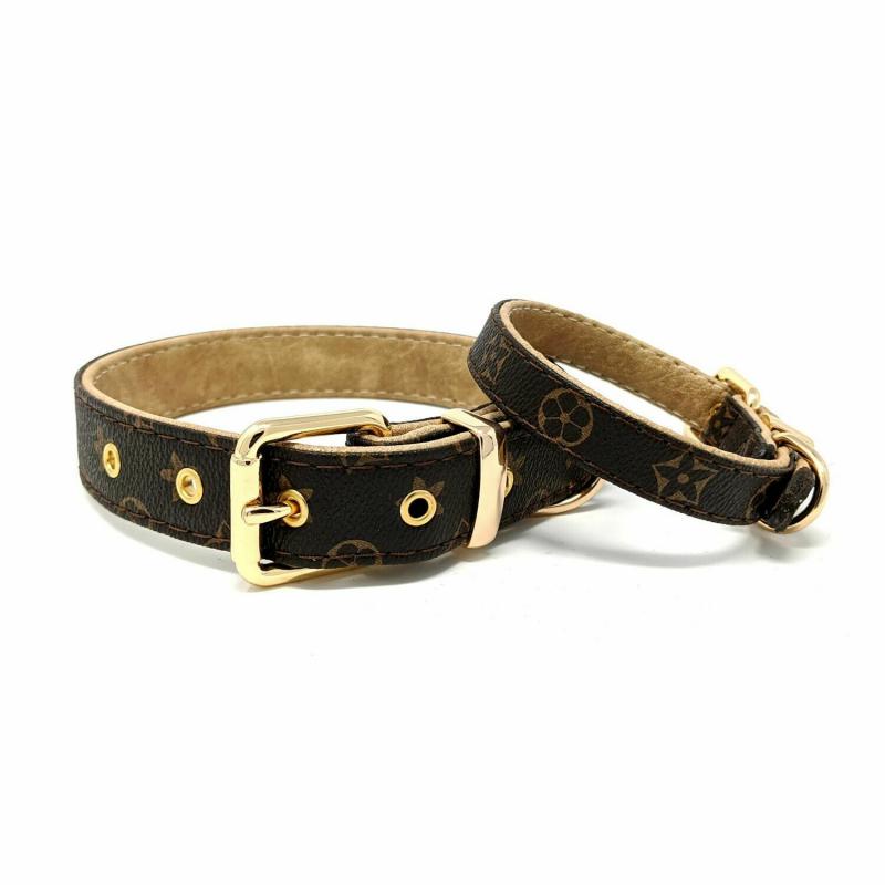 Flower collar brown - Flower collar brown