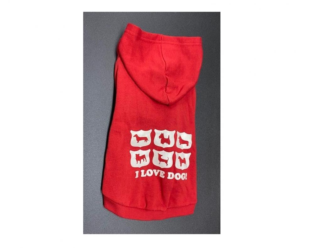 Love dog sweat rood - Love dog sweat rood